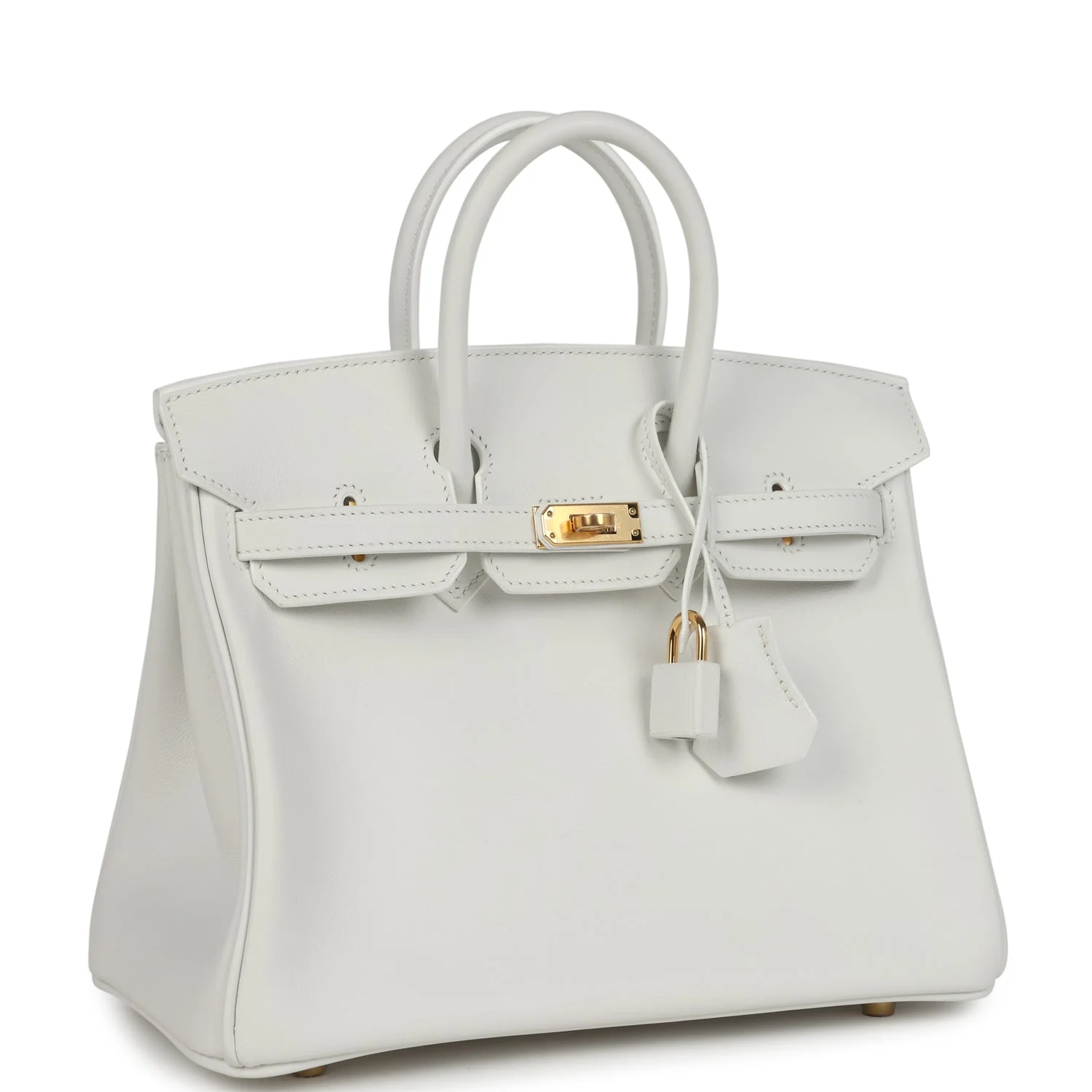 Hermes BirkinNew White Swift Gold Hardware