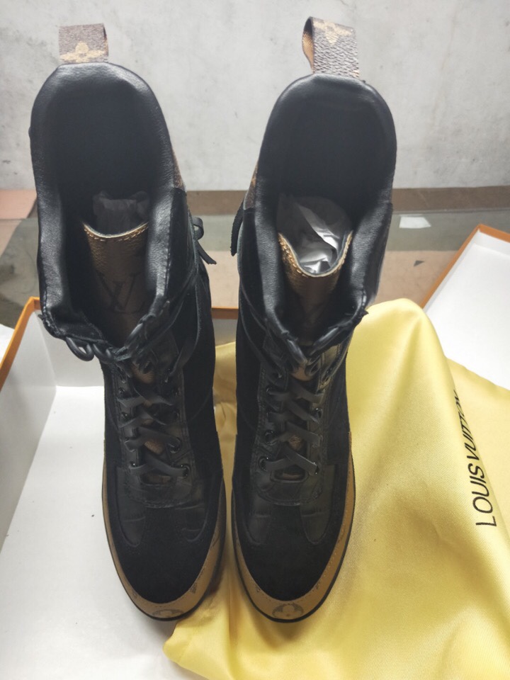[TOP] Louis Vuitton LV Boots - Black - 711 Luxury