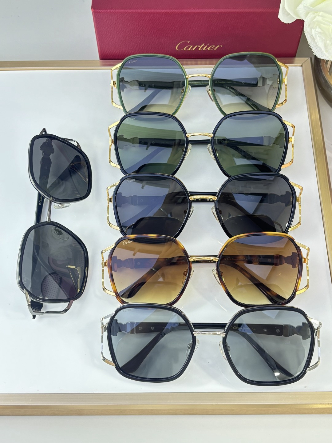 [TOP] Cartier Sunglasses - 6 Color - 711 Luxury
