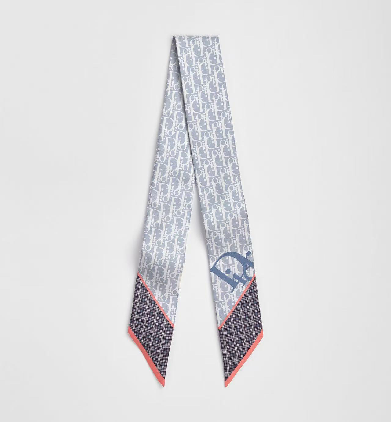 [TOP] Christian Dior Twilly Scarf - Blue - 711 Luxury