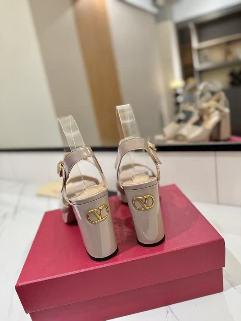 [TOP] VALENTINO High-heeled Shoes  - Beige - 711 Luxury