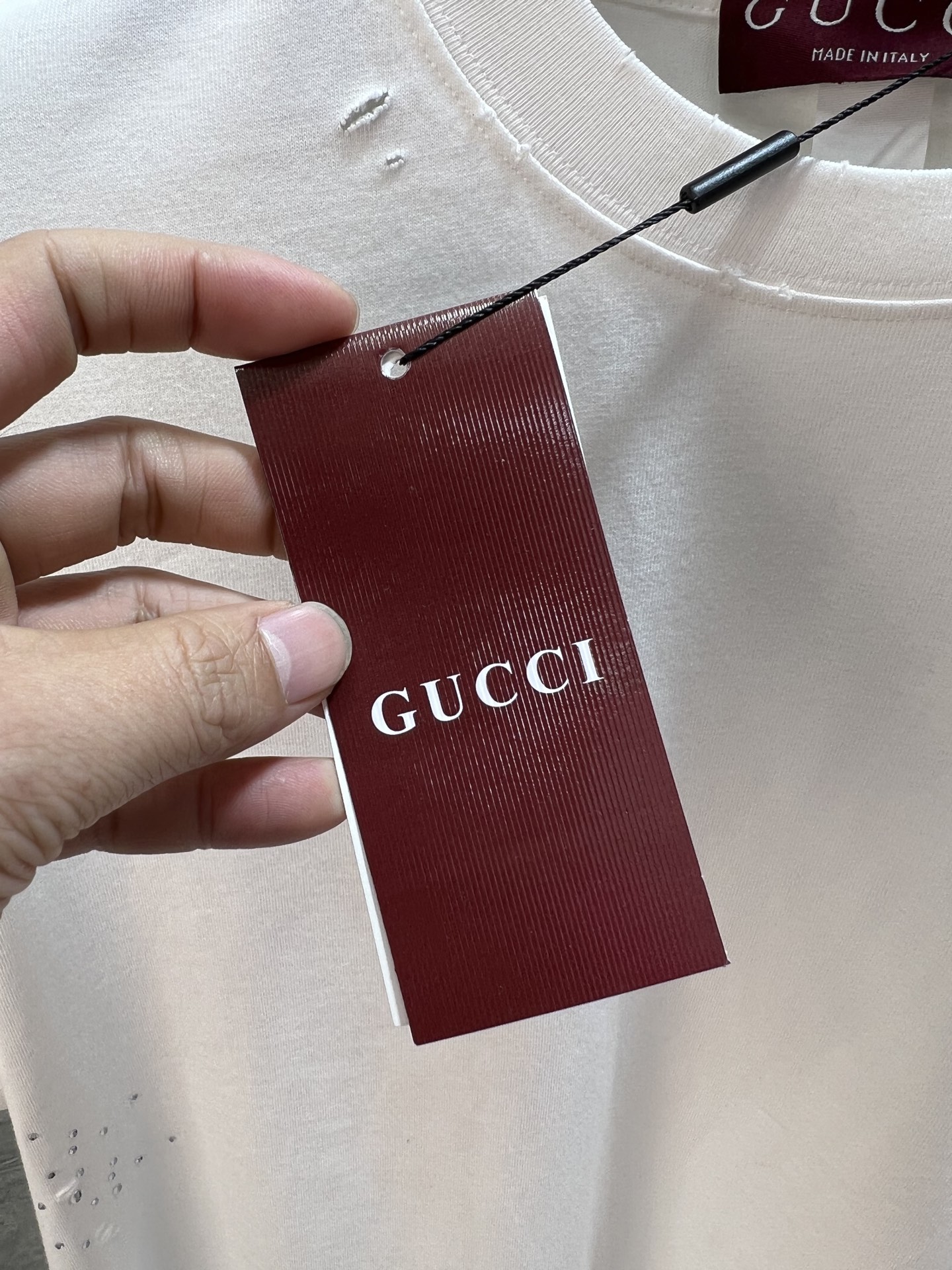 [TOP] GUCCI Men's T-shirt - White