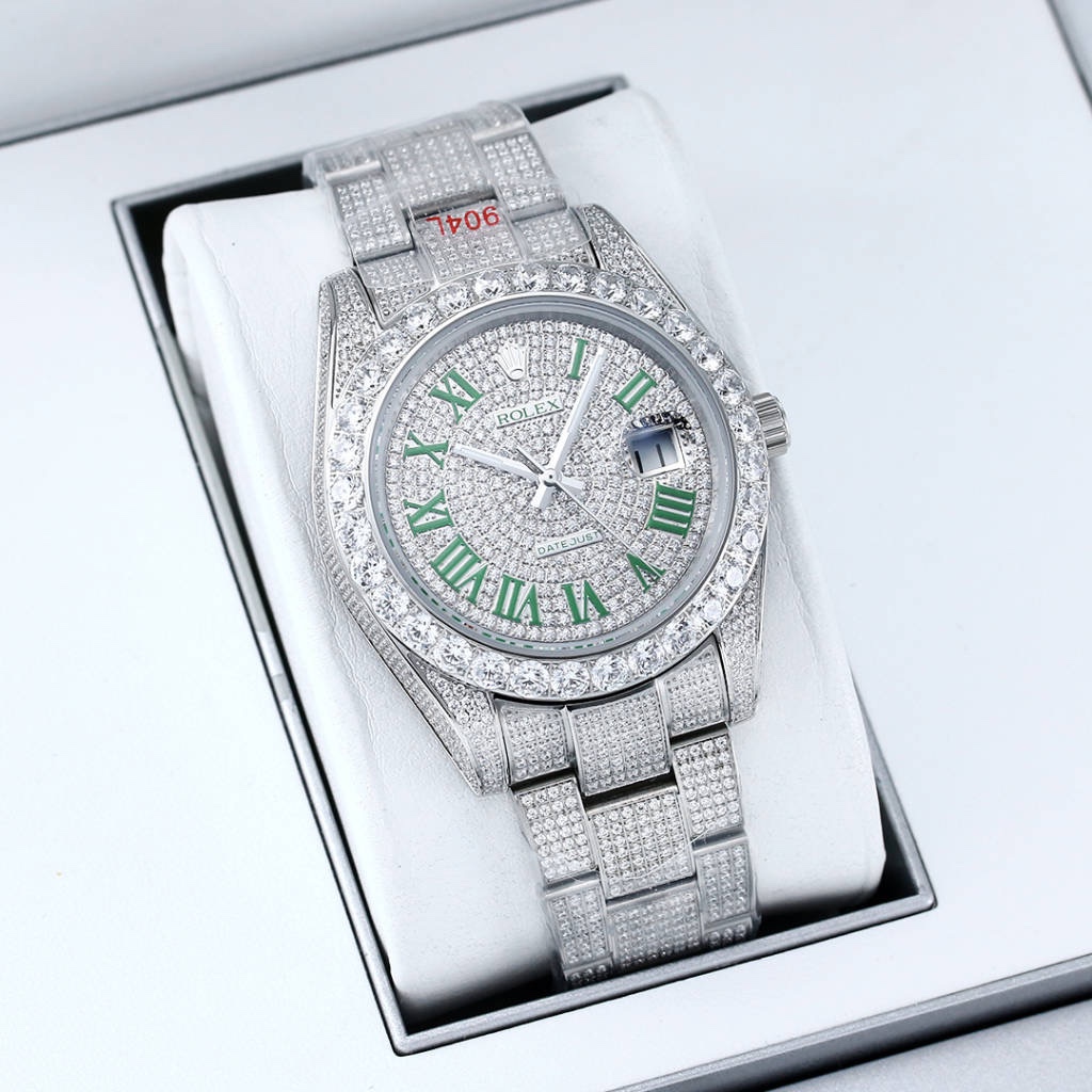 [TOP] ROLEX Men's Watch 41mm - Sliver
