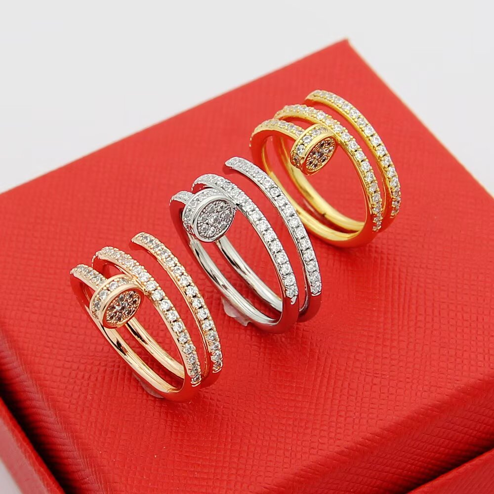 [TOP] Cartier Nail Ring  - 3 Colors
