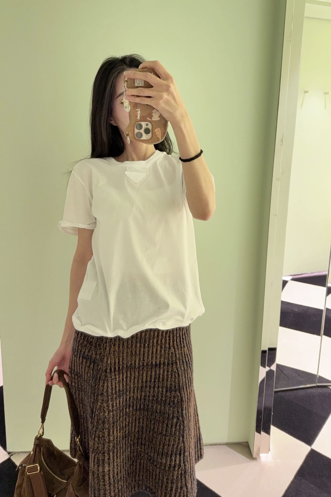 [TOP] PRADA  T-shirt -White