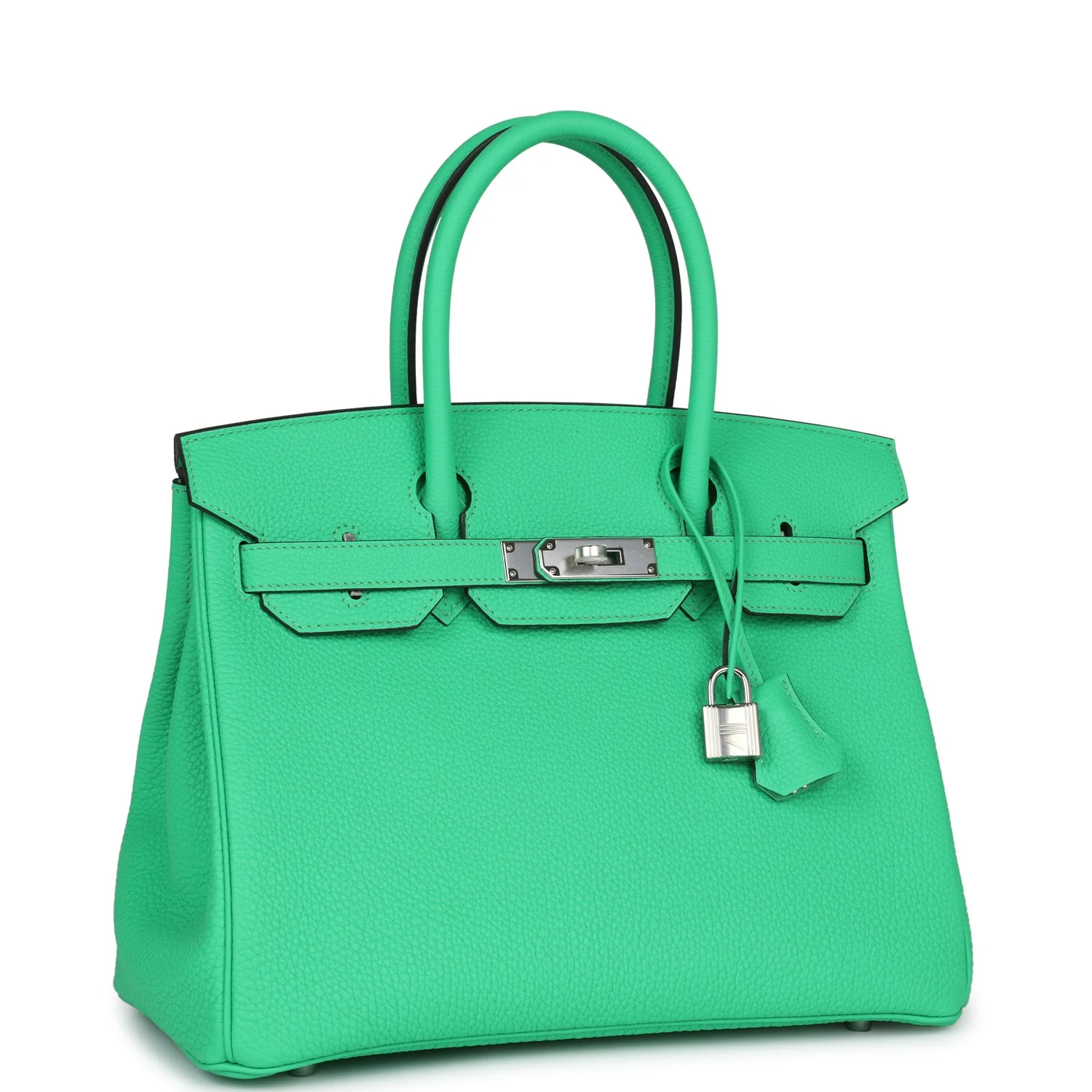 Hermes BirkinVert Comics Togo Palladium Hardware