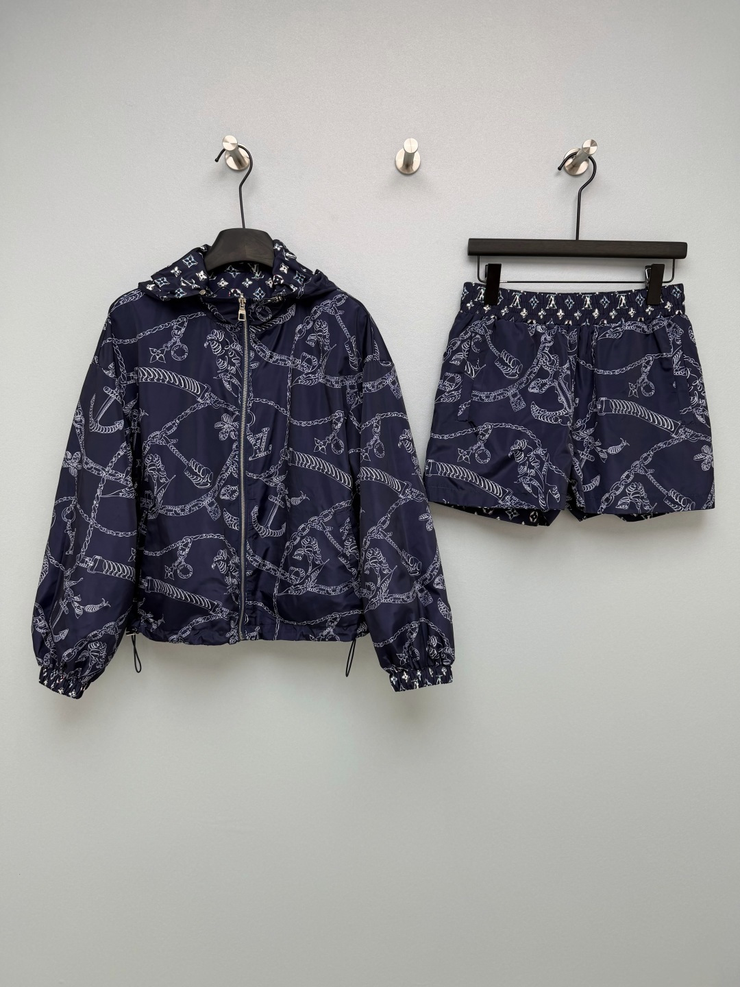 [TOP] Louis Vuitton LV  Jacket + Shorts - Blue - 711 Luxury