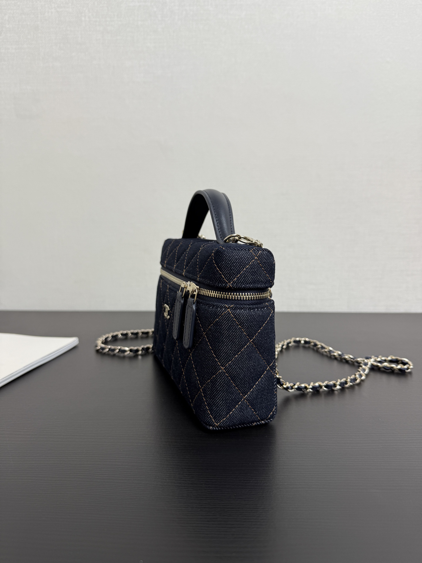 [TOP] CHANEL Denim Bag 19.5×17×5cm - Denim Blue - 711 Luxury