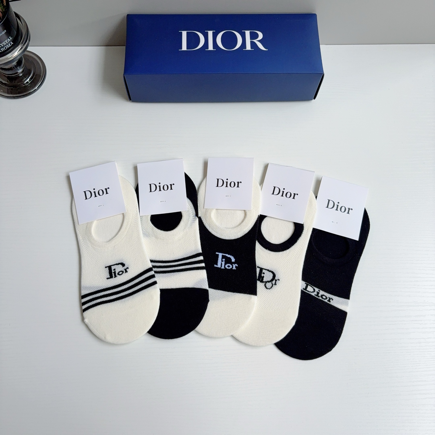 [TOP] Christian Dior Socks - 5 Pieces as a Set - 711 Luxury
