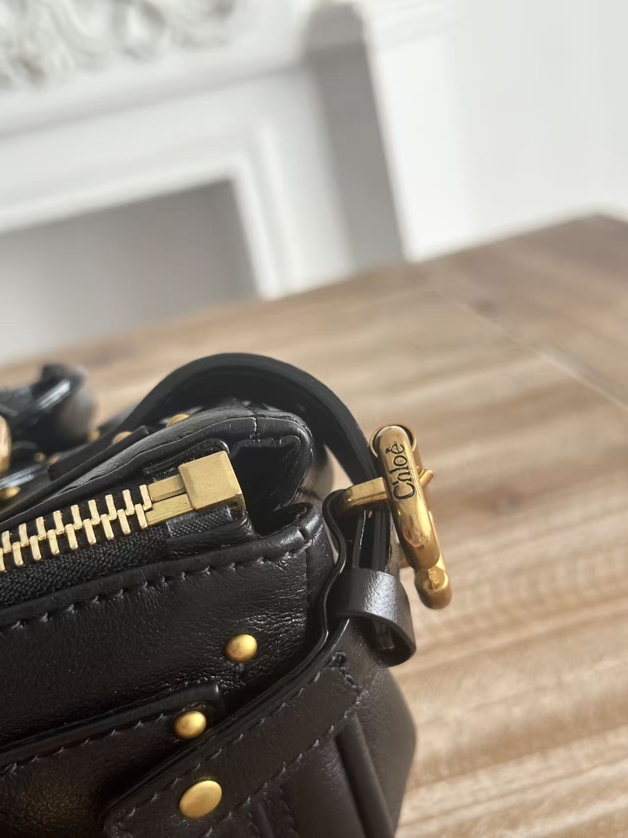 [TOP] Chloe Paddington Bag 26*12*12cm - Black - 711 Luxury