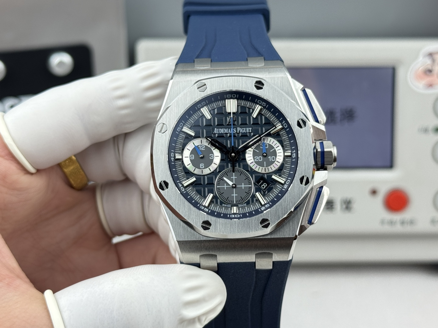 [TOP] Audemars Piguet Men's Watch 43mmX15.6mm - Blue - 711 Luxury