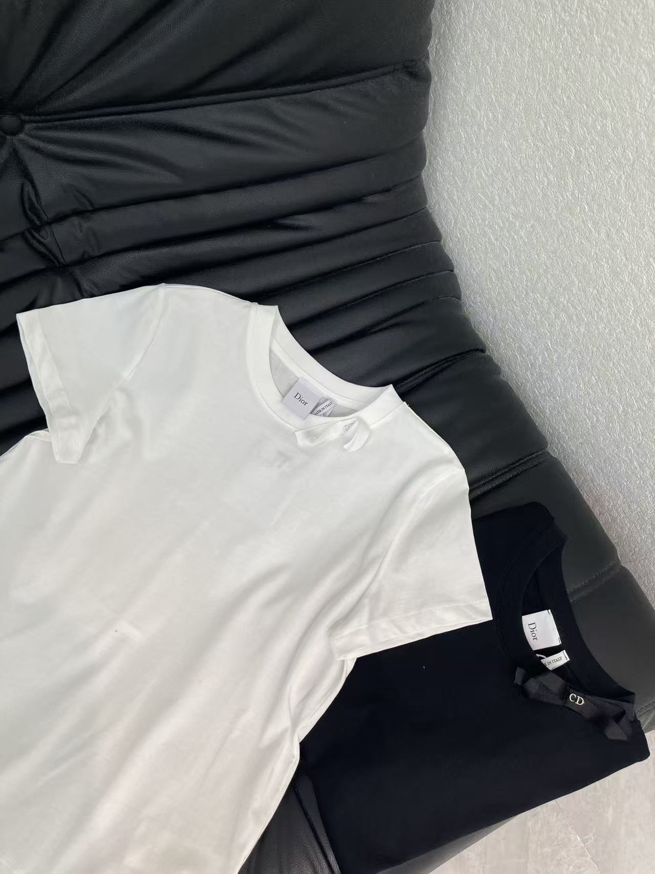 [TOP] Christian Dior Short Sleeve T-shirt - 2 Colors - 711 Luxury