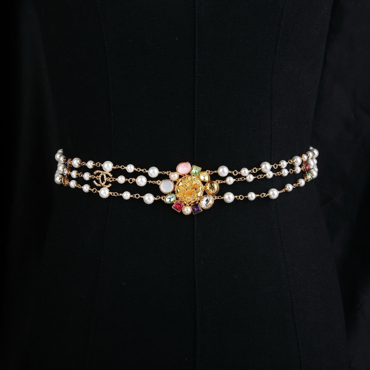 [TOP] CHANEL Waist Chain - Gold