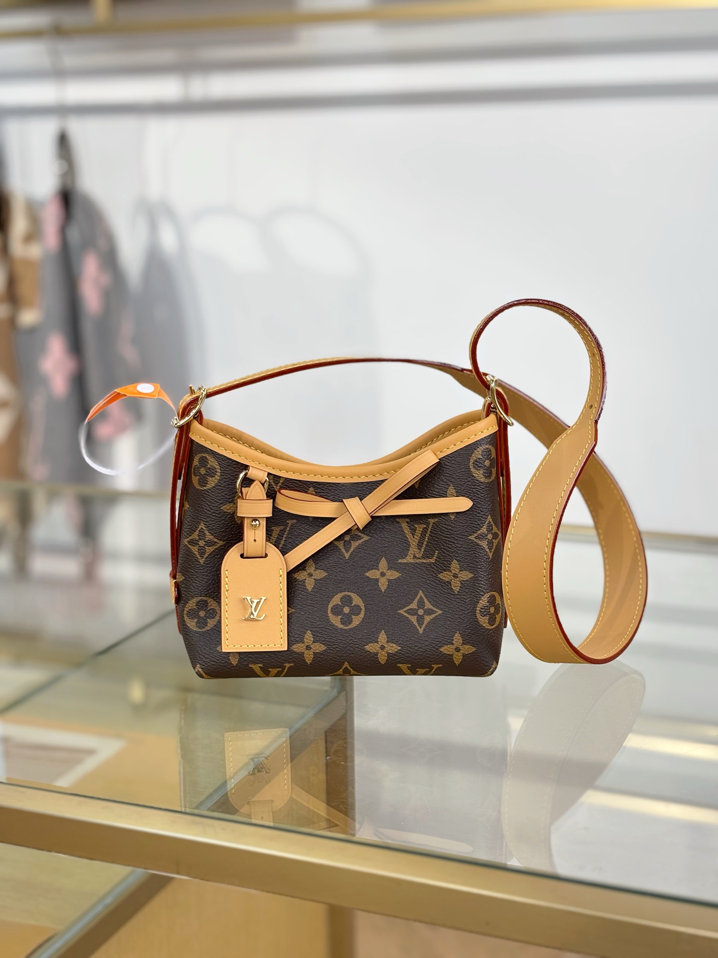 [TOP] Louis Vuitton LV NANO CARRYALL Bag 16x15x9.5cm - Brown - 711 Luxury