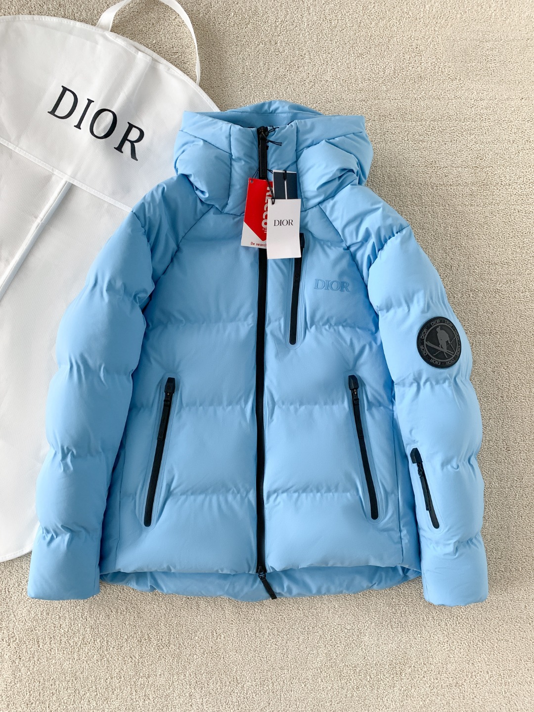 Dior blue Clothing Dior Quilted Down Ski Jacket in Blue Grailed #395564 View 2 | Nigo Office