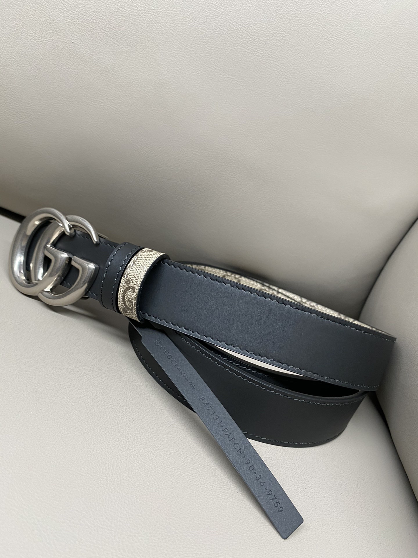 [TOP] GUCCI Belt 3 cm - Black - 711 Luxury