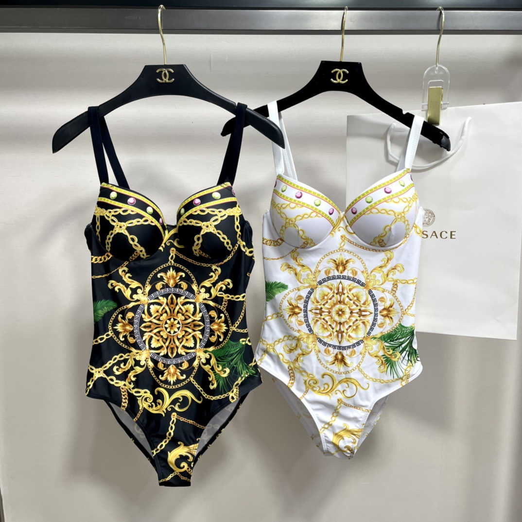 [TOP] VERSACE One-Piece Swimsuit - 2 Color