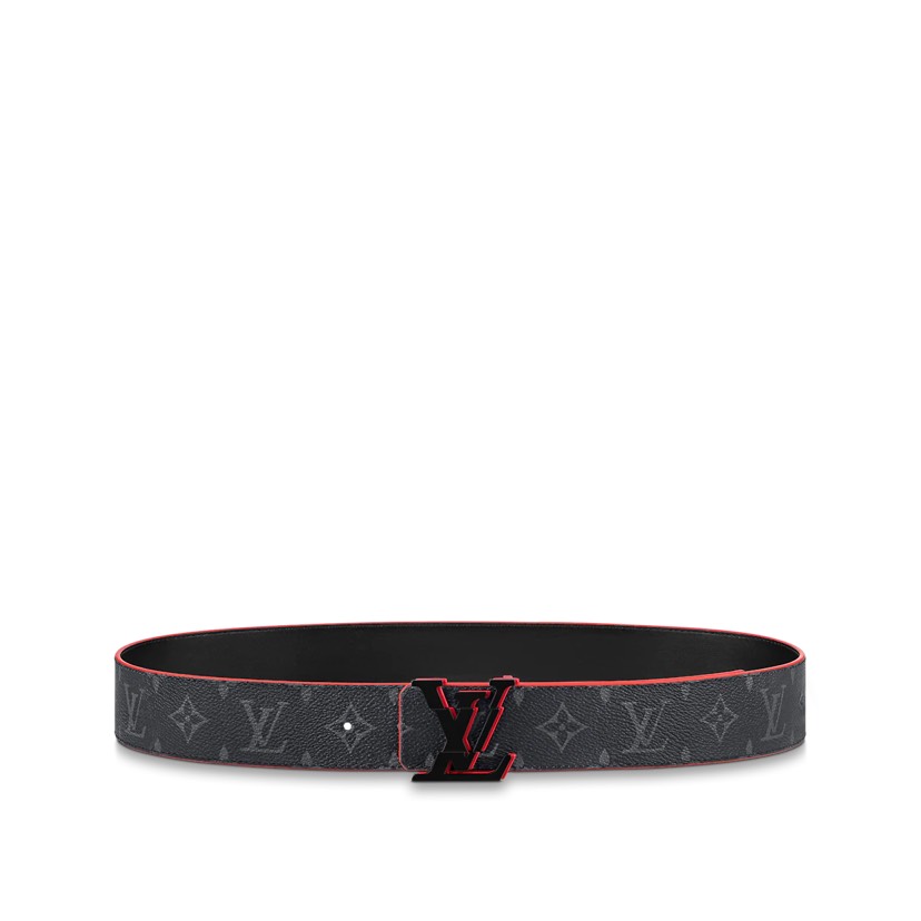 [TOP] Louis Vuitton LV Men's Broken Belt 4 cm - Black - 711 Luxury