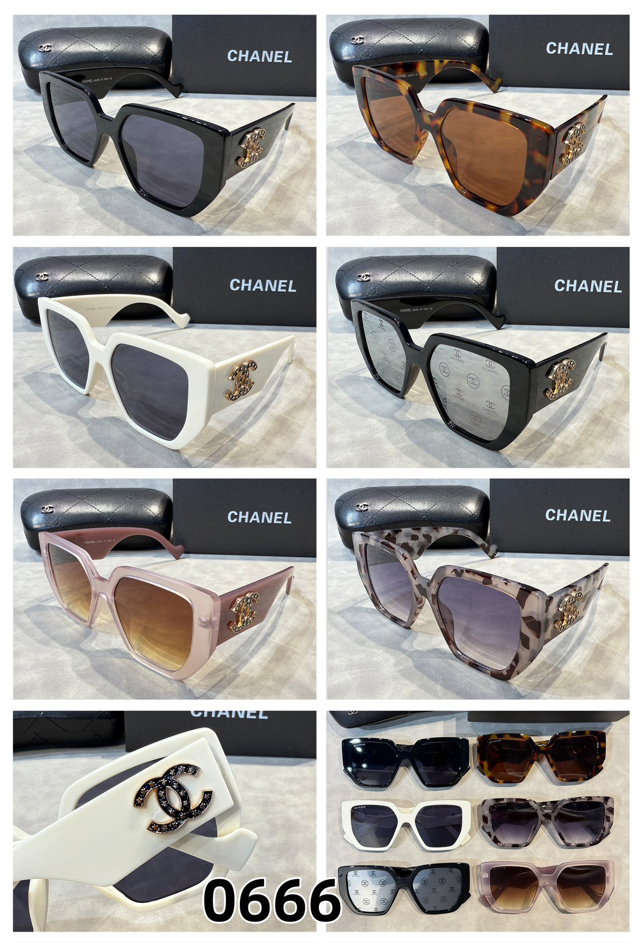 [TOP] CHANEL Sunglasses - 6 Colors - 711 Luxury