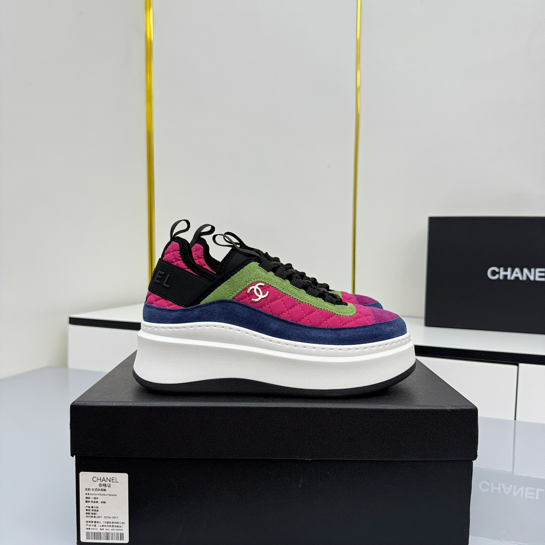 [TOP] CHANEL Sneakers - Pink