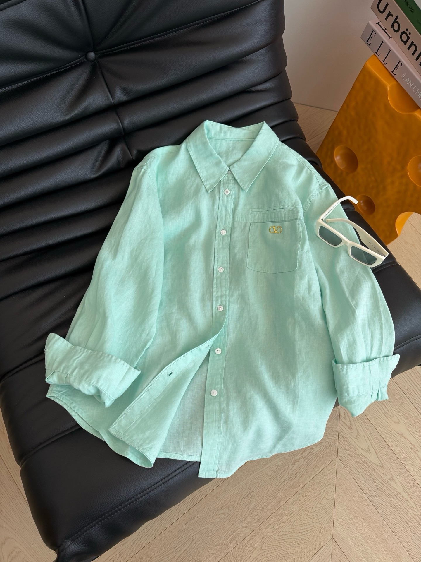 [TOP] VALENTINO Shirt - Green - 711 Luxury