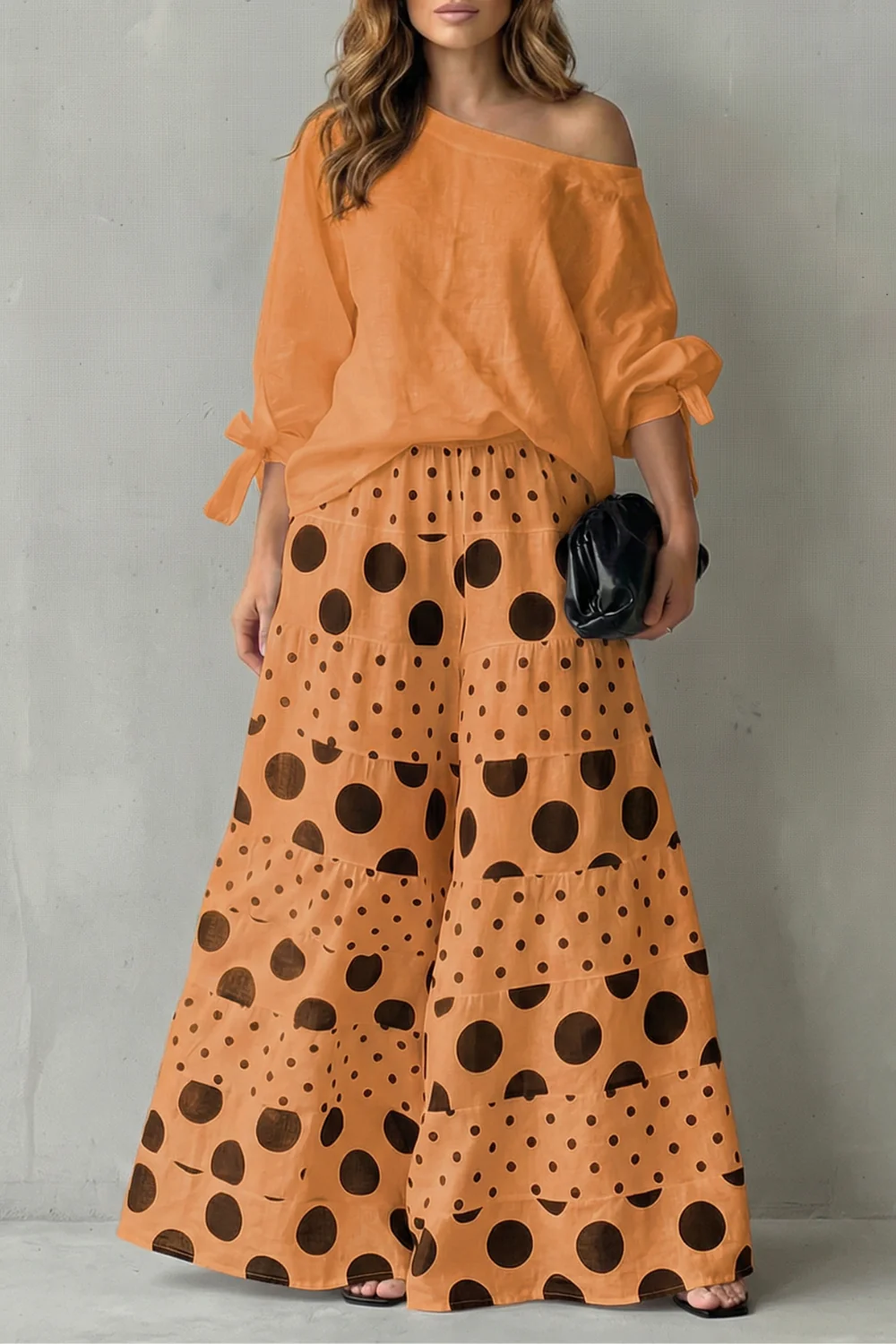 Polviera – Playful polka flow – Two piece set