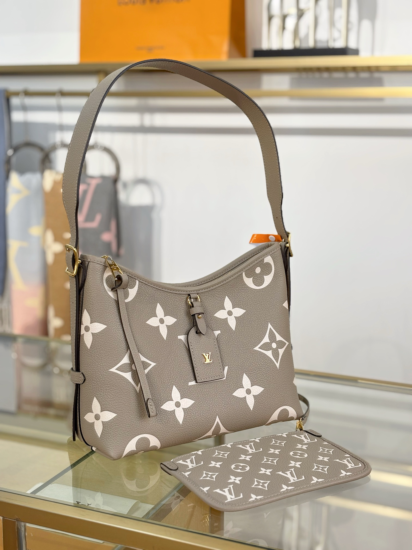 [TOP] Louis Vuitton LV Carryall Bag 29x24x12CM - Grey - 711 Luxury