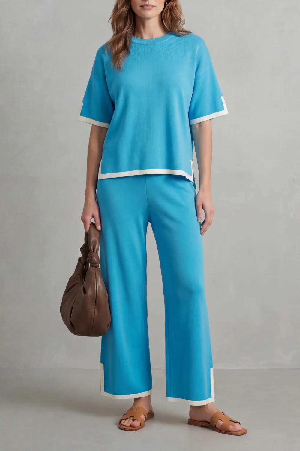 Jeah – Chic Contrast Trim – Lounge Set