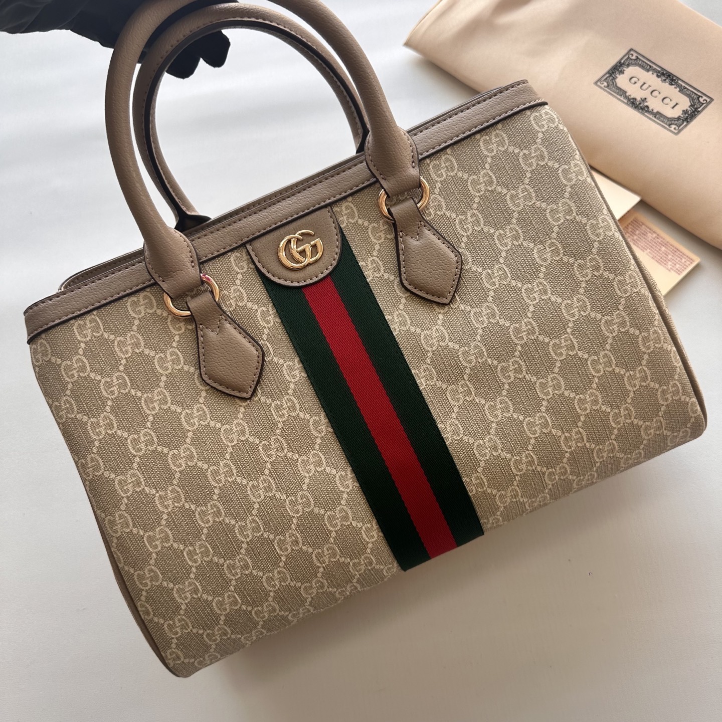 [TOP] GUCCI Ophidia Tote Bag 25.5 x 18 x 10.5 cm - 3 Colors - 711 Luxury
