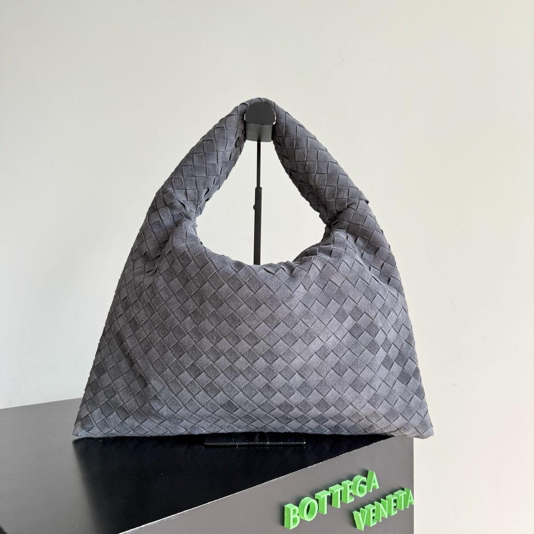 [TOP] Bottega Veneta BV Hop Bag 46*21*10cm - Grey