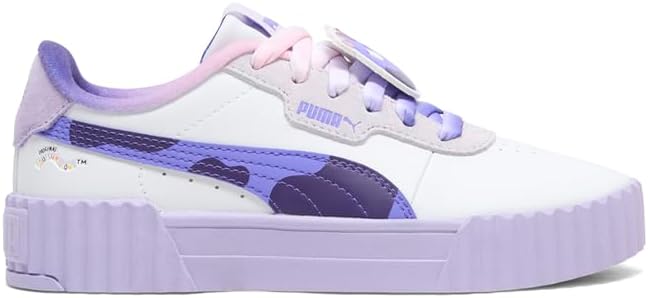 PUMA Kids Girls Carina 3.0 Ingred Sneakers Shoes Casual - White