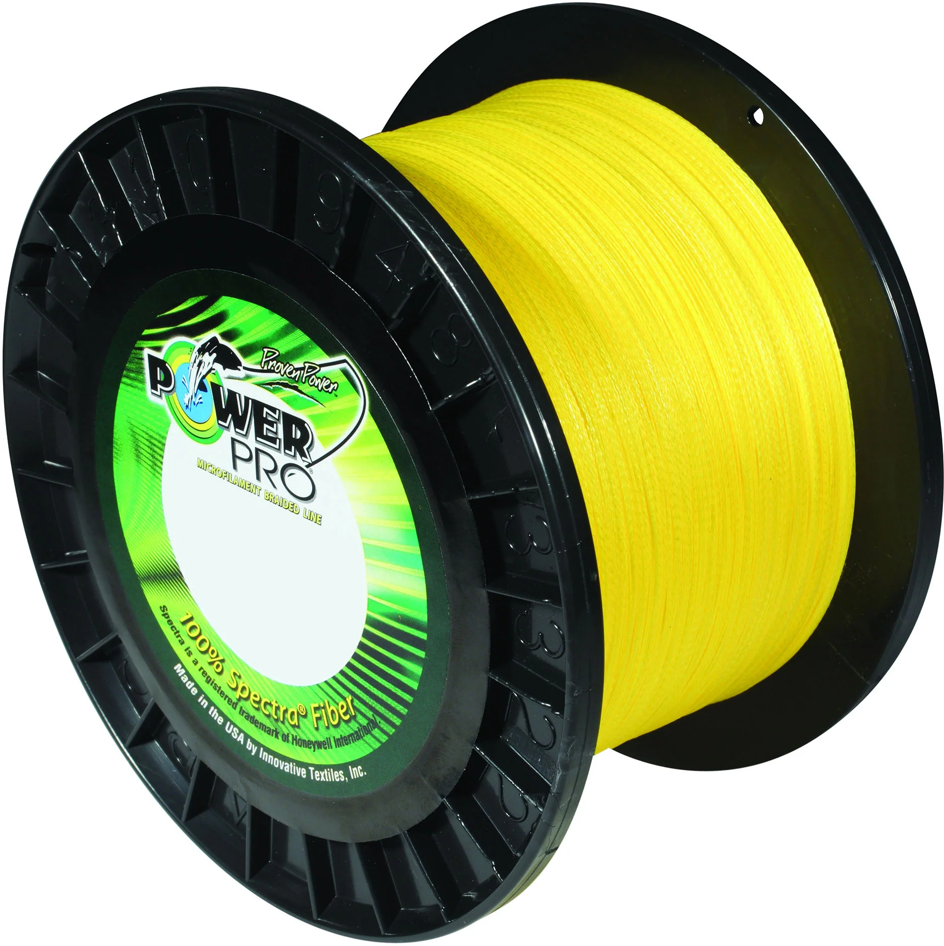 Power Pro Spectra Hi-Vis Yellow Braided Line