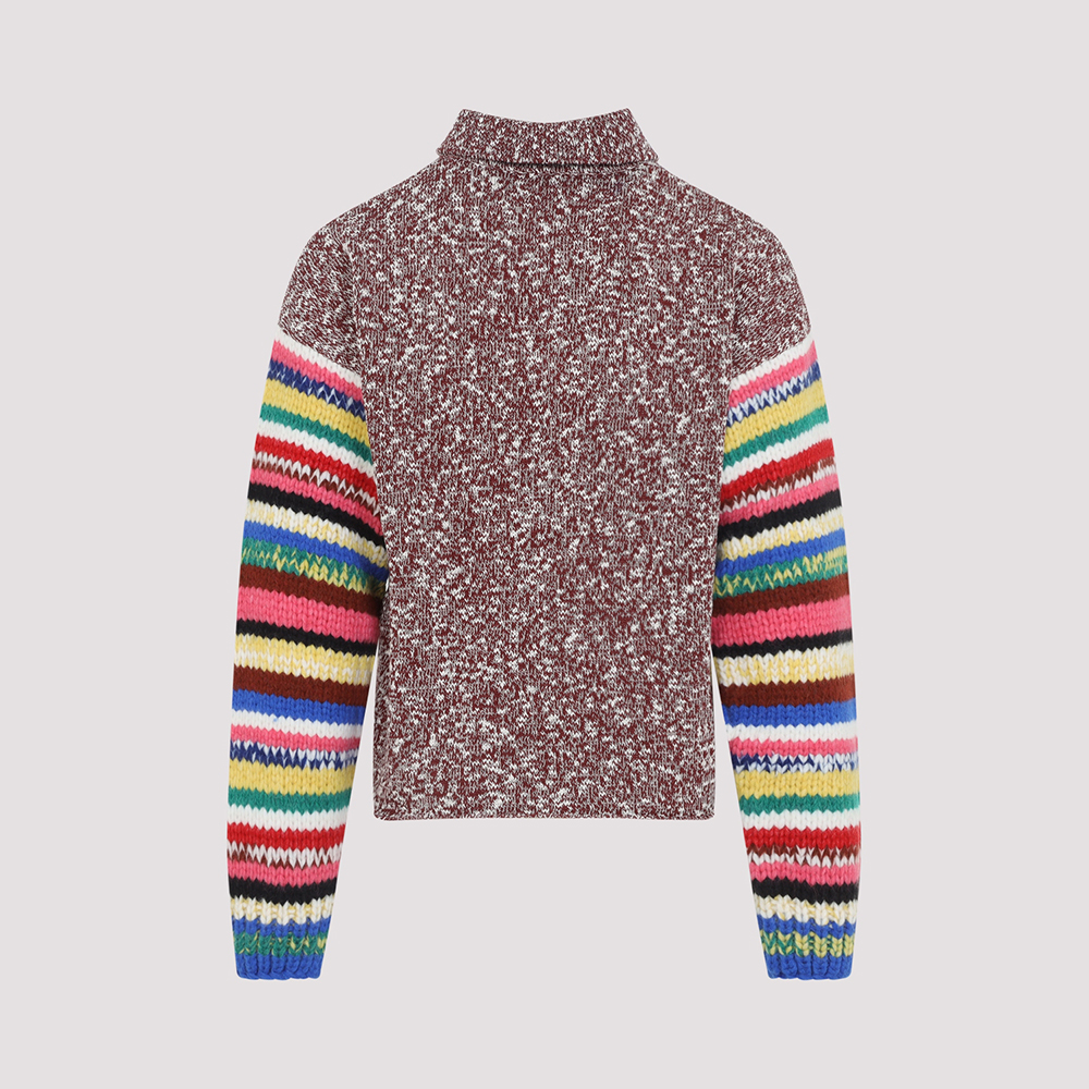 Celine Clothing Celine Colorblock Knitted Sweater #396269 View 2 | Nigo Office