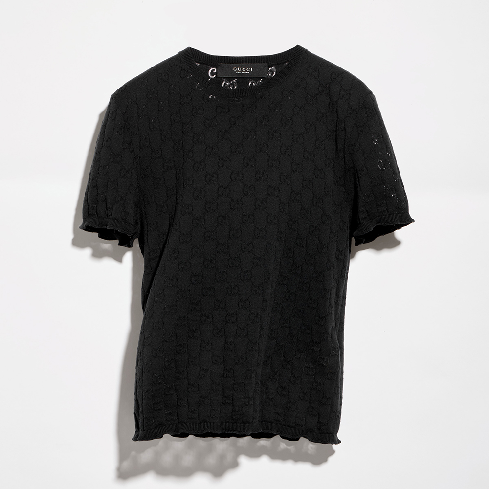 GUCCI GG Cotton Devoré T-shirt  #389458