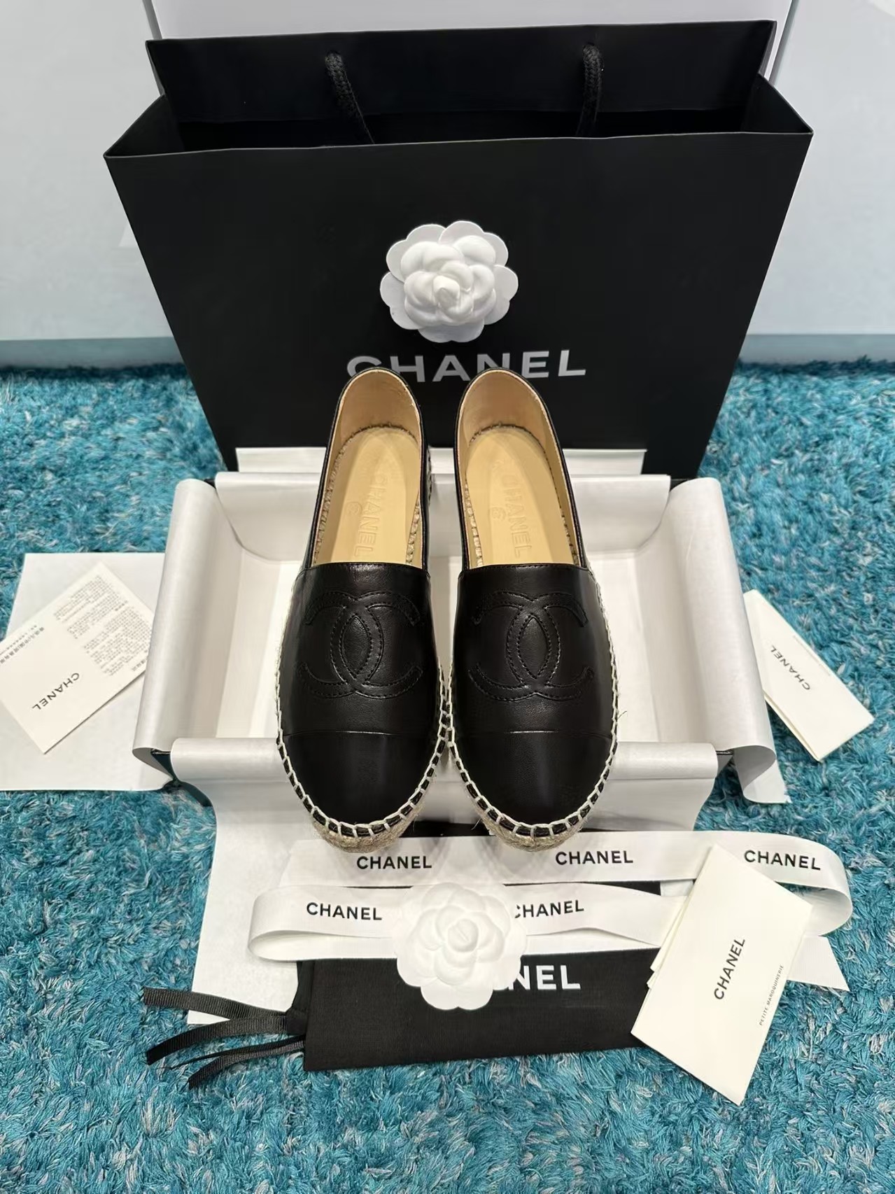 [TOP] CHANEL Fisherman's Shoes - Black - 711 Luxury