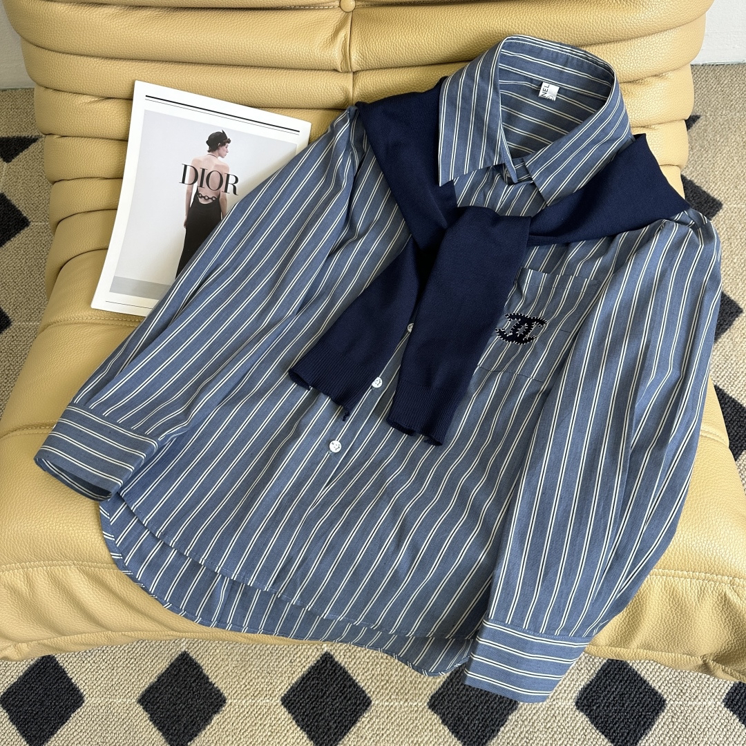 [TOP] CHANEL Shirt - Blue