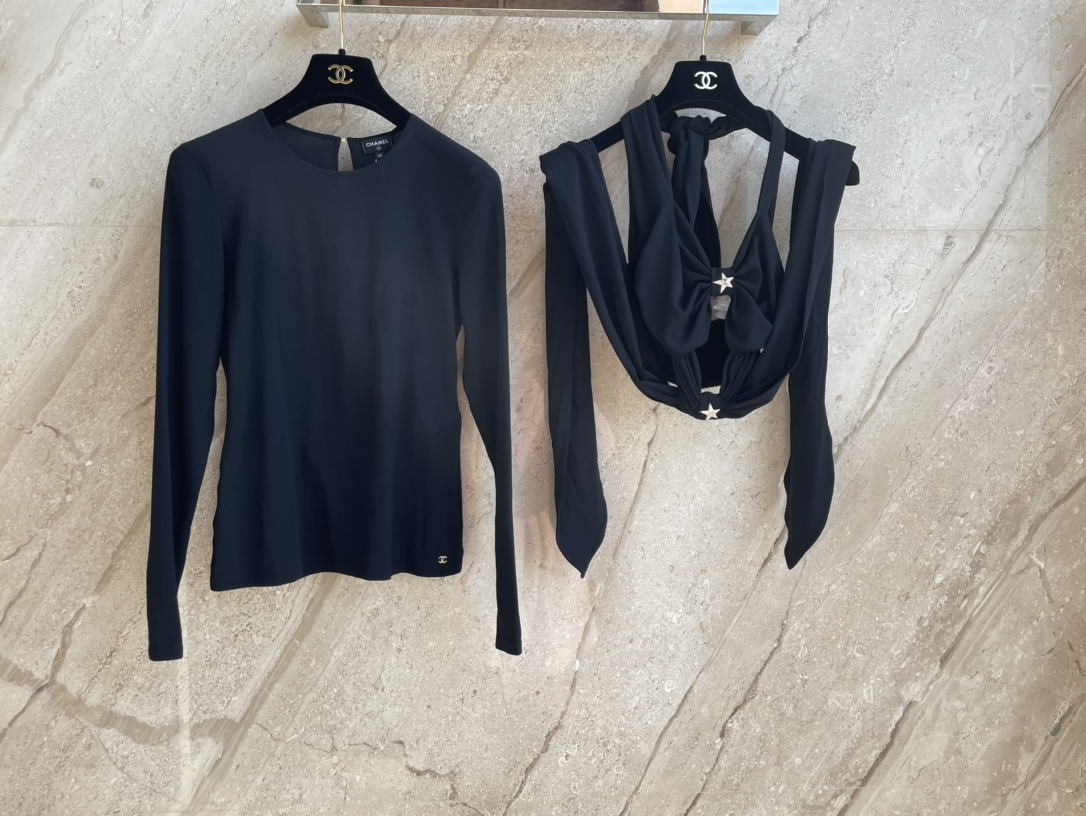 Chanel black Accessory Chanel 21 Black Body Bodice #378957 View 2 | Nigo Office
