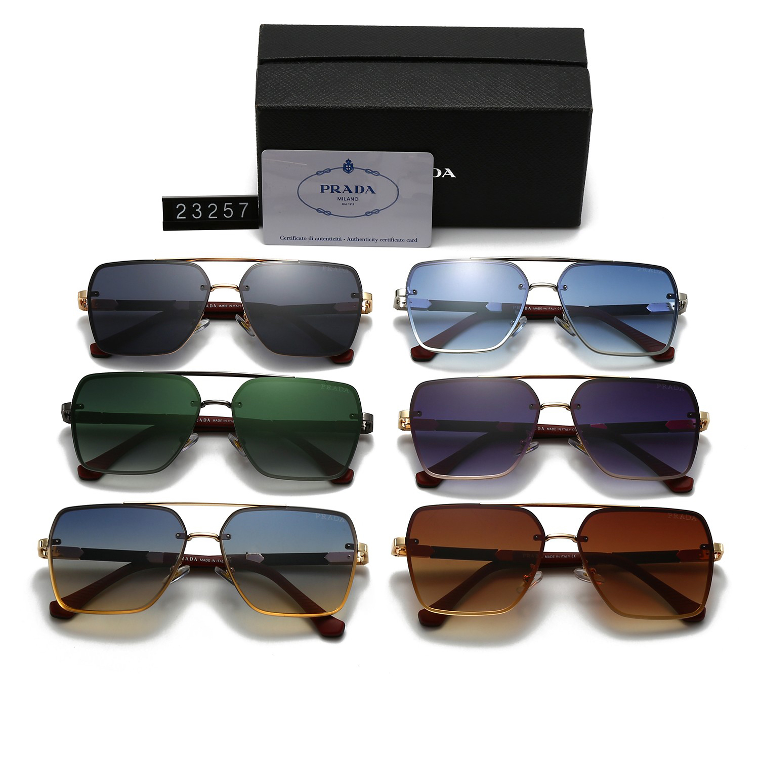 [TOP] PRADA Sunglasses - 6 Colors - 711 Luxury