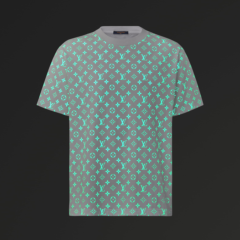 LOUIS VUITTON Monogram Firefly Printed T-Shirt #388191