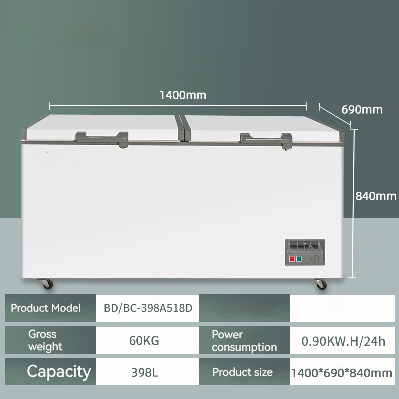 398L 1.4m freezer---0.81CBM