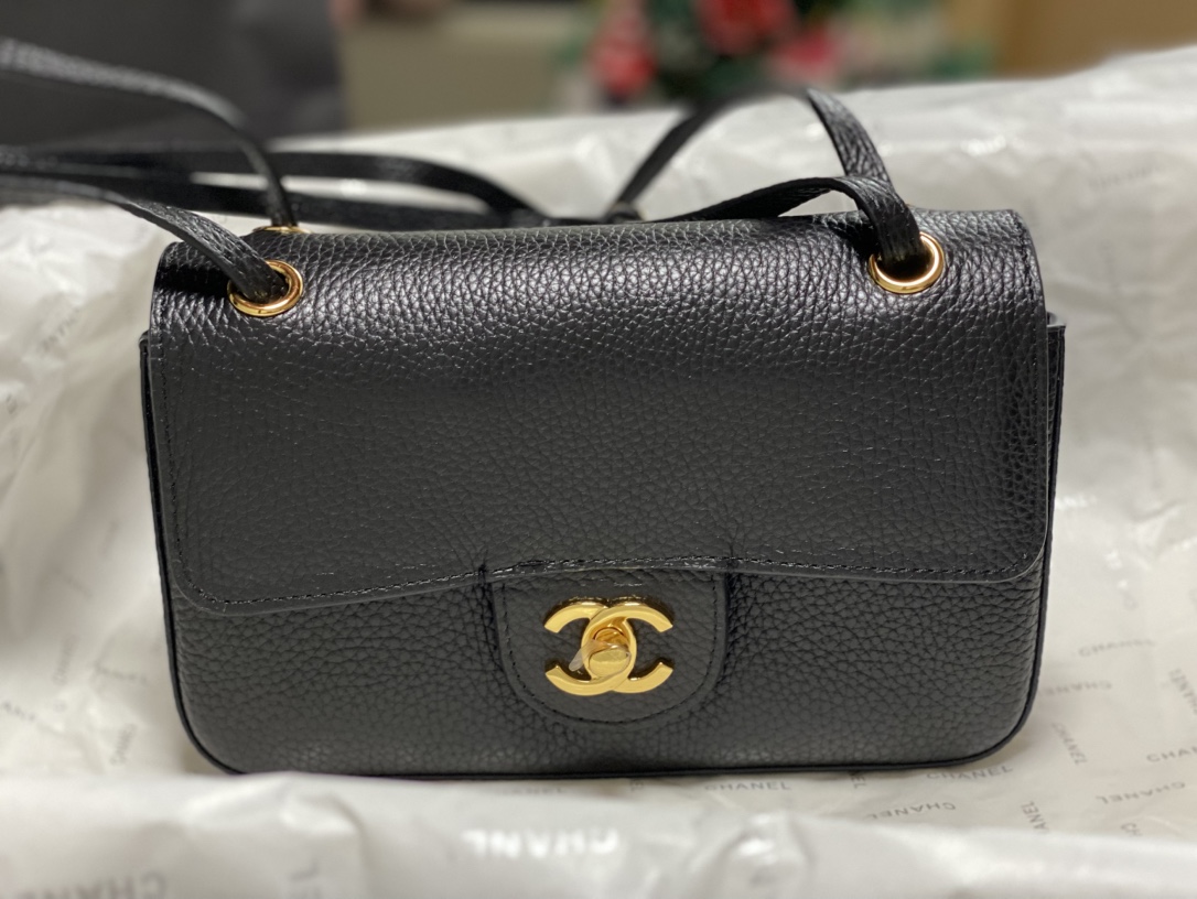 [TOP] CHANEL Mini Flap Bag Calfskin 20x13x6cm - 6 Color & GHW/SHW - 711 Luxury