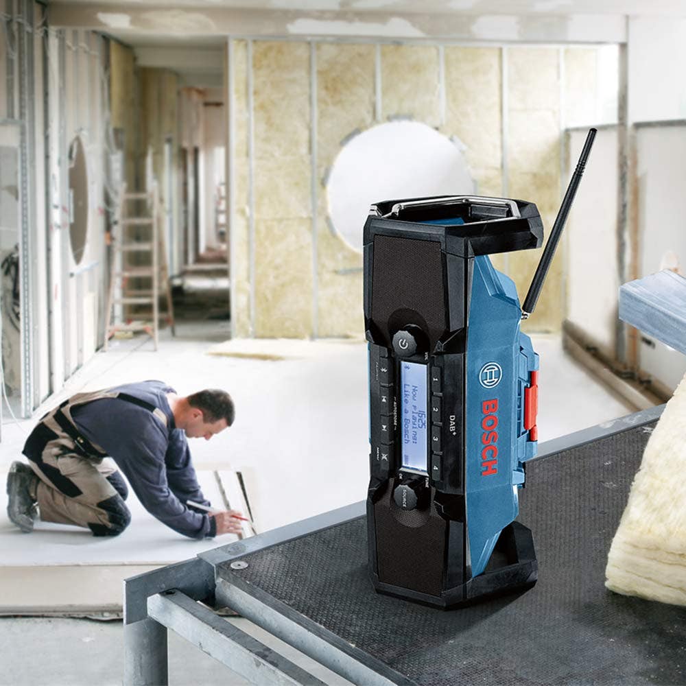 BOSCH 18V Bluetooth & DAB+ Worksite Radio Skin GPB 18V-2 SC 06014A3140