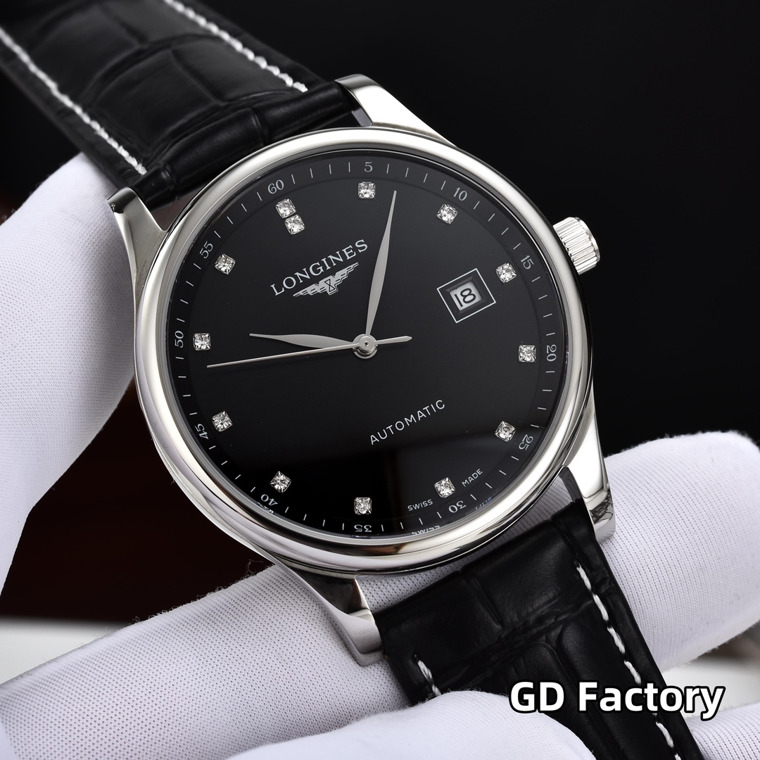 [TOP] LONGINES Watch 40mm - Black - 711 Luxury