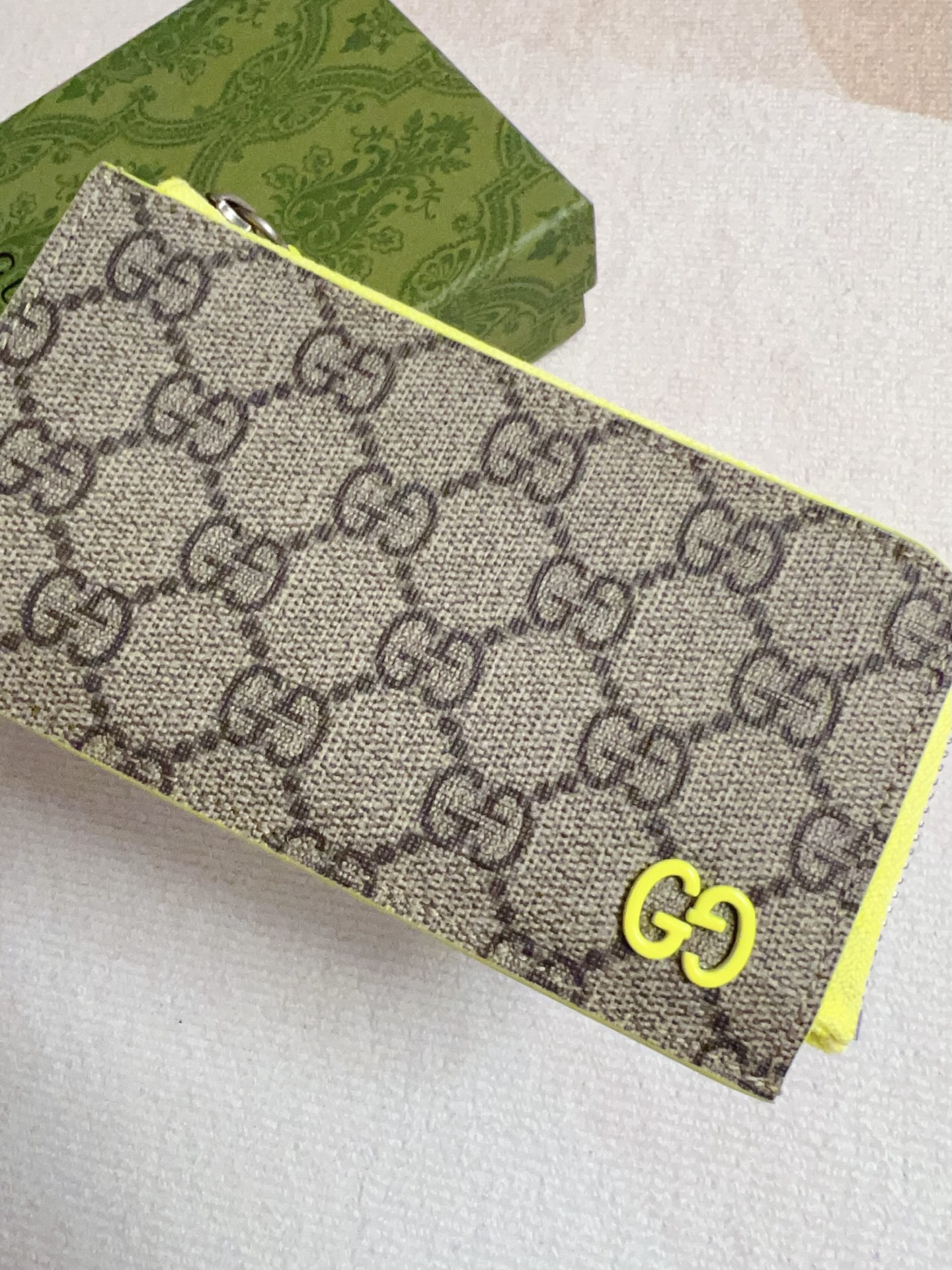 [TOP] GUCCI Wallet 13.5x 8cm - Green - 711 Luxury