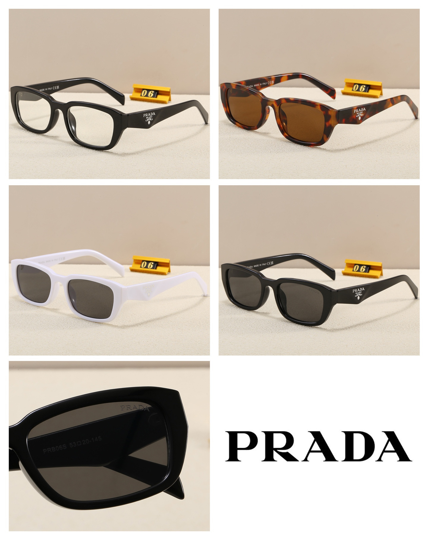 [TOP] PRADA Sunglasses - 4 Colors - 711 Luxury