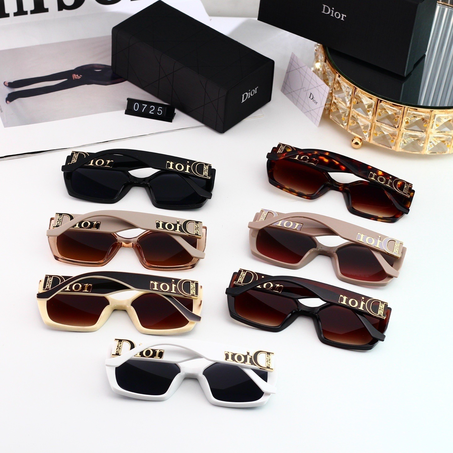 [TOP] Christian Dior Sunglasses - 7 Colors - 711 Luxury
