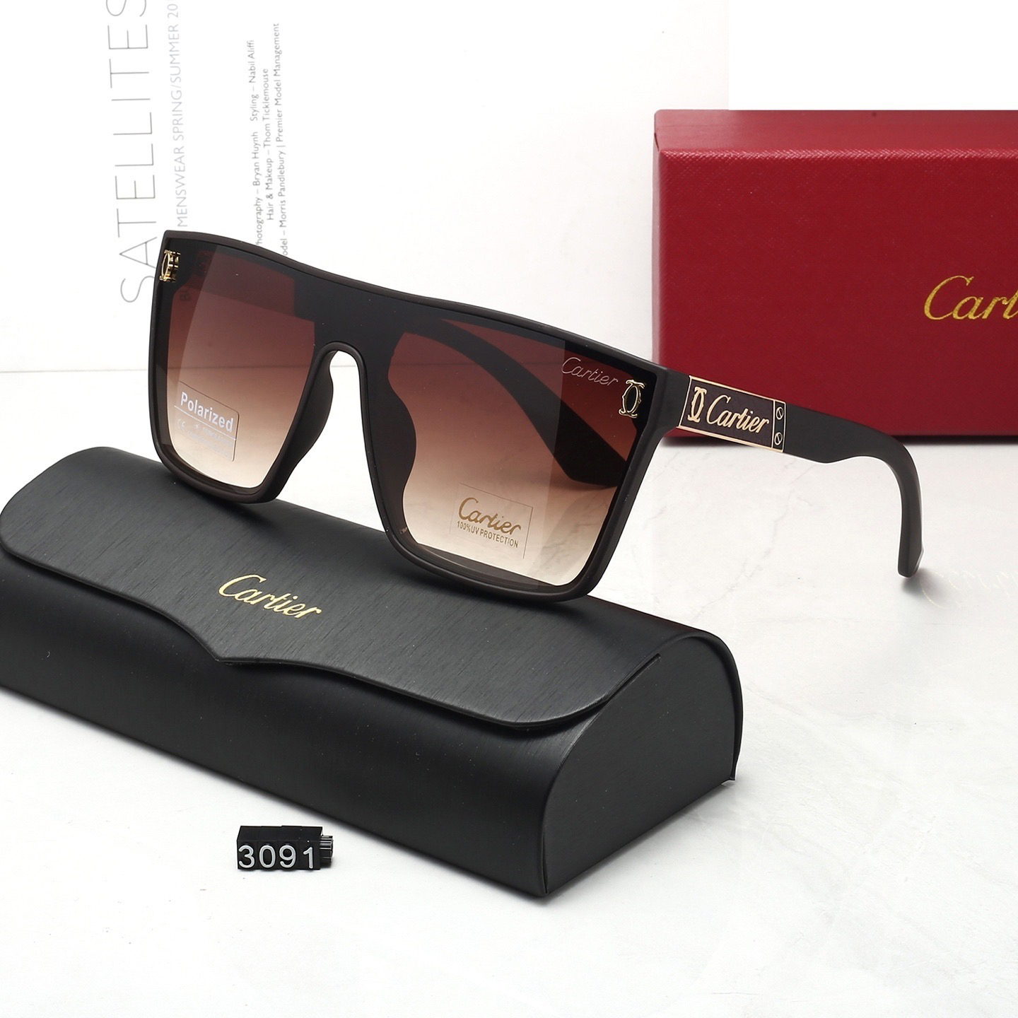 [TOP] Cartier Sunglasses - 5 Colors - 711 Luxury