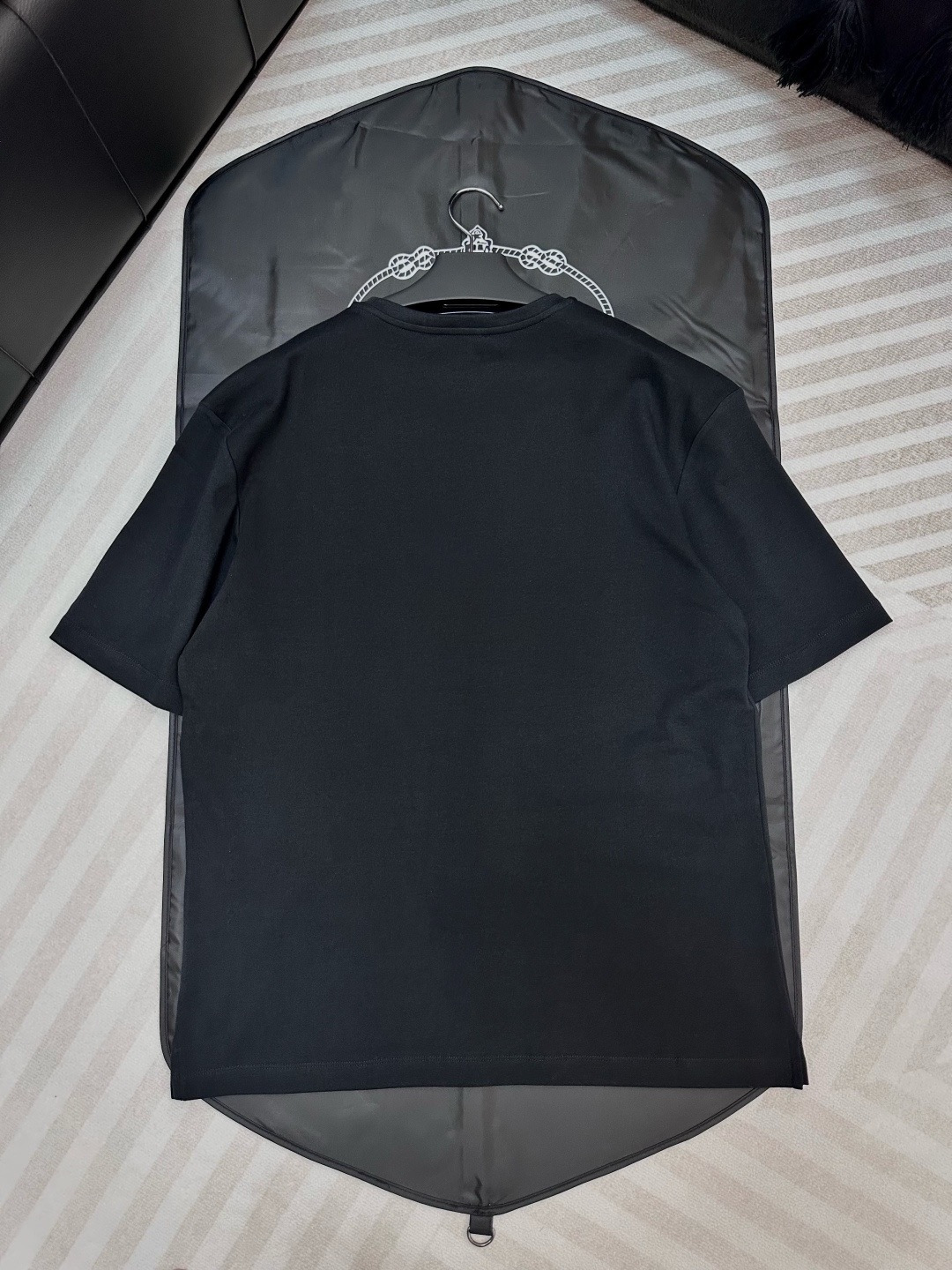 Prada Top-quality Version Liquid Ammonia Cotton T-shirt #388451