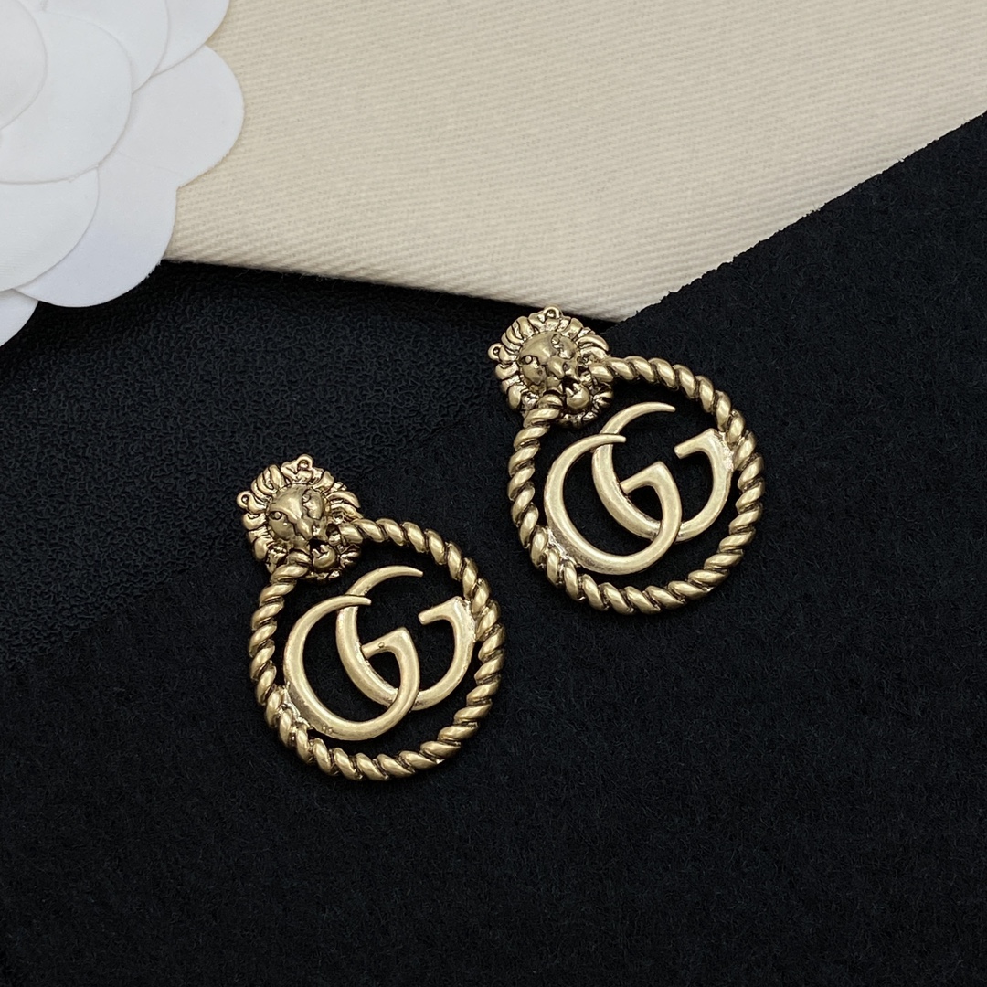 [TOP] GUCCI Earrings - Gold