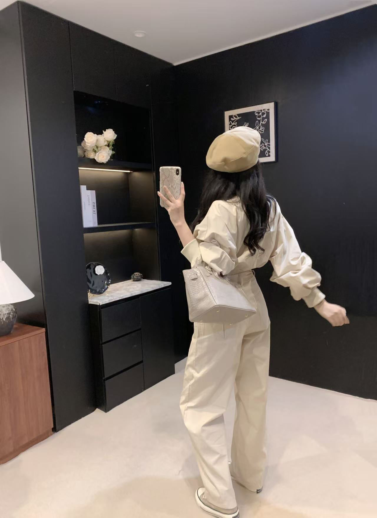 [TOP] PRADA Top + Pants Set - Beige